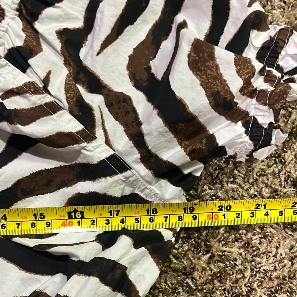 Zebra Print Women's Top